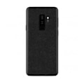 Miniatyrbild 1 av 2: Galaxy S9 Plus Skinn Läder Skyddsplast Skin Wrap Baksida svart