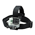 Miniatyrbild 1 av 3: Universalt Huvudfäste Huvudband Gopro Actionkamera Kamera POV svart