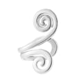 Miniatyrbillede 2 af 3: Falske helix tragus piercing øre øreringe øre manchet uden hul sølv sølv