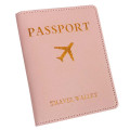 Miniatyrbilde 2 av 2: Pass case passpan kunstig skinn rosa rosa