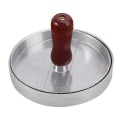 Miniatyrbilde 4 av 10: Hamburger Form Hamburger Press for perfekte burgere sølv