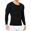 Miniatyrbillede 1 af 10: Langærmet Shaping Posture Shirt T-shirt Better Posture Black XL XL