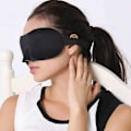Pikkukuva 5 / 9: 3-pack Sleep Mask Mukava 3D-vaahto silmämaski lentomatkalle musta one size