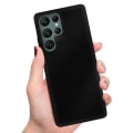 Pikkukuva 2 / 2: Galaxy S22 Ultra Shell Black Thin Mobile Shell 1mm TPU musta