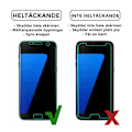 Miniatyrbillede 2 af 5: Omfattende Galaxy S7 Edge Screen Protector Nanoedge gennemsigtig