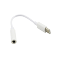 Pikkukuva 2 / 2: DAC USB C - 3,5 mm: n AUX -sovitin kuulokkeiden kaiuttimille valkoinen