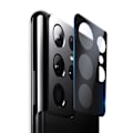 Miniatyrbild 3 av 5: 2-Pack Heltäckande Galaxy S21 Ultra Kameralinsskydd Glas svart