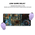 Miniatyrbilde 8 av 11: C9 Pro Wireless Bluetooth -hodetelefoner TWS 5.3 Hvit hvit