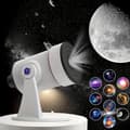 4K Planetarium NASA Rymdprojektor Galaxy Lampa vit