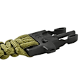 Pikkukuva 6 / 9: Paracord Survival Rannekoru sytyttimellä ja kompassilla 5-in-1 Green