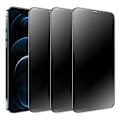 Pikkukuva 1 / 5: 3-pack iPhone 12 Privacy Näytönsuoja Full Coverage HD Tempered Glass läpinäkyvä