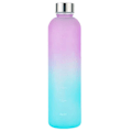 Miniatyrbillede 1 af 6: Minimalistisk motiverende vandflaske med Time Marker 1000ml Pink pink