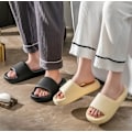 Miniatyrbilde 2 av 2: Cloud Bath slippers Myke tøfler Cloud svart 40-41