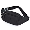 Miniatyrbillede 8 af 10: Taljetaske Cross Body Taske Sort sort