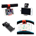 Miniatyrbillede 1 af 11: Universal Mobile Holder til Car Ratt Cykel Motorcykel Moped Styre sort