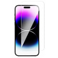 Pikkukuva 1 / 9: Täysi peittävä iPhone 16 Pro näytönsuoja HD karkaistu lasi läpinäkyvä