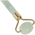 Pikkukuva 7 / 7: Aito Jade Natural Stone Gua Sha ja Roller vihreä