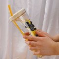 Pikkukuva 4 / 5: Vesipullo olkilla ja infuserilla 700 ml läpikuultavaa läpinäkyvä