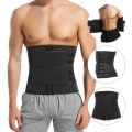 Miniatyrbild 1 av 7: Ab-Shaper Midjetränare Waist Trainer Midjebälte för Män M