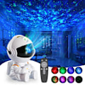 Pikkukuva 10 / 10: Astronaut Night Lamp Galaxy -projektori - Star-projektori kaukosäätimellä valkoinen