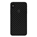Miniatyrbillede 1 af 2: 3-pakke iPhone X Carbon Fiber Hud Beskyttende plast tilbage gennemsigtig
