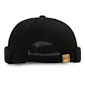 Miniatyrbilde 3 av 5: Miki Hat Caps Roled Screen Hat Beanie Docker Sotarm Hot - Black svart