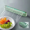 Miniatyrbild 2 av 10: Plastfolie Aluminiumfolie Dispenser Skärare med Sugkoppar vit