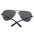 Miniatyrbillede 3 af 3: Moderne sorte pilotbriller Aviator solbriller sort