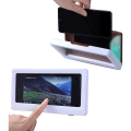 Miniatyrbilde 1 av 8: Universell vanntett mobilholder for dusj og kjøkken svart