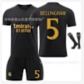 Miniatyrbild 1 av 2: Portugisisk Real Madrid tröja nr 9 Mbappémai Ami Liyude Argentina Manchester City Jersey för vuxna och barn - Fotbollströja h2-5 XXL