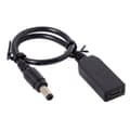 Miniatyrbilde 1 av 2: Universell USB Type-C strømkabel svart