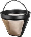 Miniatyrbilde 1 av 3: Gullfarget permanent kaffefilter