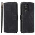 Pung etui til Doro 8100 8200 PU læder flip cover stander [TT] sort Black