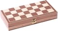 Miniatyrbild 5 av 5: Klassiskt Vintage Standard Fällbart Schackspel i Trä, Fällbar Spelbräda Hantverkssnidat
