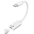 Miniatyrbillede 1 af 5: USB-C til Lightning Hovedtelefonadapter til 15 Pro Max, Type C Han til Lightning Hun