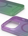 Miniatyrbild 2 av 4: Clear Case MagSafe iPhone 15 Pro Max Fluorite Ombre multicolor