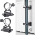Set med 2 parasollfötter - Väggmonterad - Balkong - Avtagbar - Basstöd