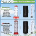 Miniatyrbillede 2 af 5: 2 stk. filter til Bosch Flexxo Serie 4 filter Bbh32101 Bbh3zoo25 Bbh3211gb 25.2v /21.6v erstatningsfilter