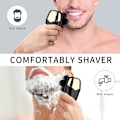 Miniatyrbild 5 av 6: Huvudrakare för Skalliga Män Elektrisk Rotationsrakare 5 i 1 Rakapparat Skäggtrimmer Grooming Kit, USB Snabbare Laddning LED Display Vattentät Vått/Torrt Klipp