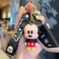 Miniatyrbild 2 av 6: Söta Cartoon Nyckelringar för Flickor Pojkar, Ryggsäck Nyckelring Tillbehör Handledsrem Nyckelring Bil Charm, Överraskning Jul, Semester och Födelsedagspresenter Mickey