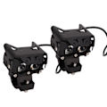 Miniatyrbilde 4 av 11: Motorsykkel LED-spotlight med dobbeltlinser, to farger, 12‑20V, universell for pickupbiler, biler, SUV-er, ATV-er
