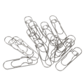 Miniatyrbillede 10 af 10: 20 stk. metalpenneklips, galvaniseret, rustfri, multifunktionel penneklips, papirclips, kontorartikler til notesbøger