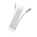 Miniatyrbillede 1 af 5: Magnetisk foldbar Type C opladningsdatakabel, (1M/3.2FT) Mini