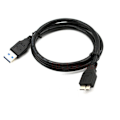 Miniatyrbild 1 av 2: 1m usb3.0 till micro-B mobil hårddisk datakabel stationär bärbar dator förlängningsladdningskabel