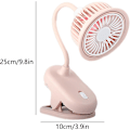 Pikkukuva 5 / 5: Kannettava pieni klipsikiinnitteinen tuuletin 360° kääntyvä viilentävä tuuletin pöytätuuletin mini pöytätuuletin USB-latauksella klipsi- ja pöytätuuletin toimistoon makuuhuoneeseen