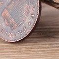 Miniatyrbilde 9 av 10: 1787 USA Amerikansk Messing Sølv Dollar Vintage Minnesamling Samlerobjekt Mynt