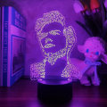 Miniatyrbillede 2 af 8: 3D Harry & Styles Natlys Lampe til Børn Farveskiftende Edward Gave Gave til Fans Soveværelse Dekoration Lys Led Arbejdsbord Lampe …