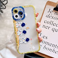 Miniatyrbild 3 av 6: Kompatibel med iPhone 12 Pro Max Clear Case Kvinnor Flickor Cu