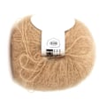 Miniatyrbillede 2 af 10: Populær blød mohair pashm strik angora lang uldgarn varm (khaki)