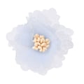 Miniatyrbild 8 av 10: 10 st konstgjorda tygblommor färgglada DIY kläder bröllopsfest dekoration 4cm